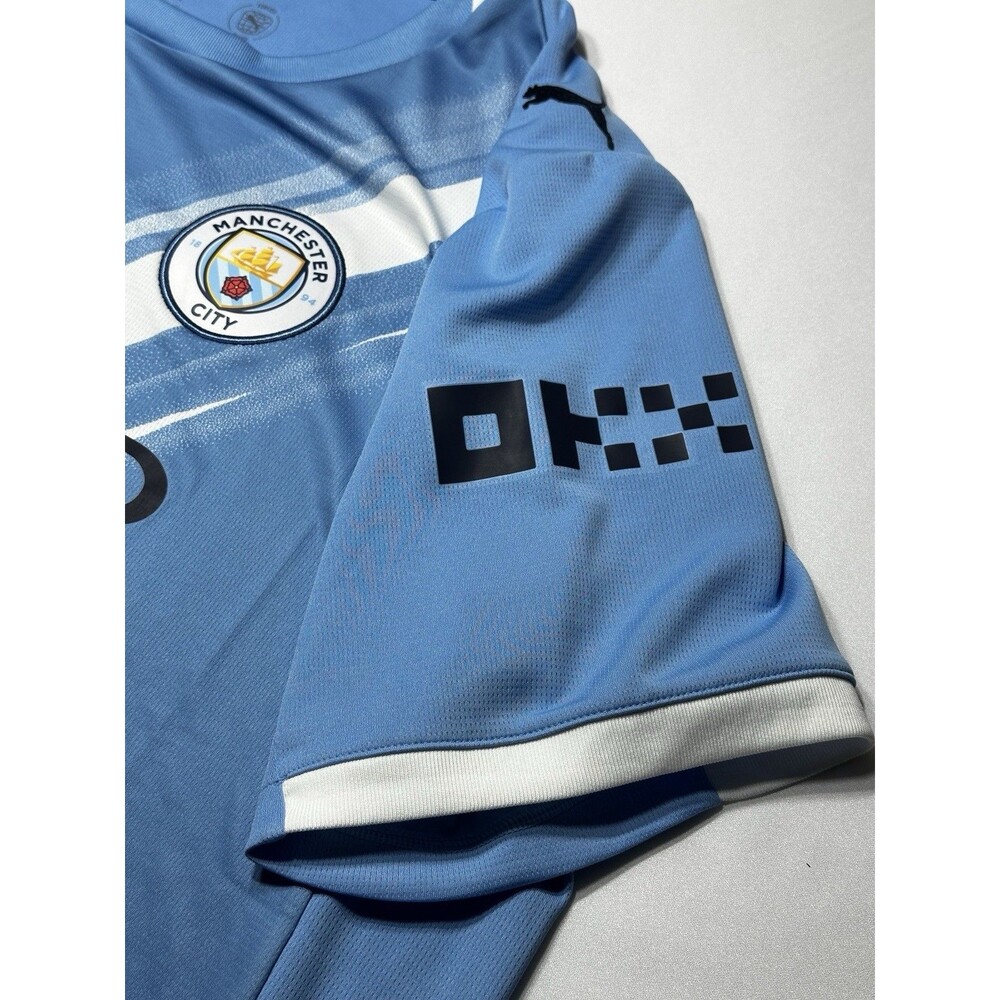 Puma Manchester City Home Jersey Mens Size XXL 2XL Authentic 780338 NWT New - Picture 4 of 15